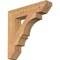 Ekena Millwork Balboa Slat Smooth Bracket, Western Red Cedar, 3 1/2"W x 18"D x 18"H BKT04X18X18BOA06SWR - alternate 1